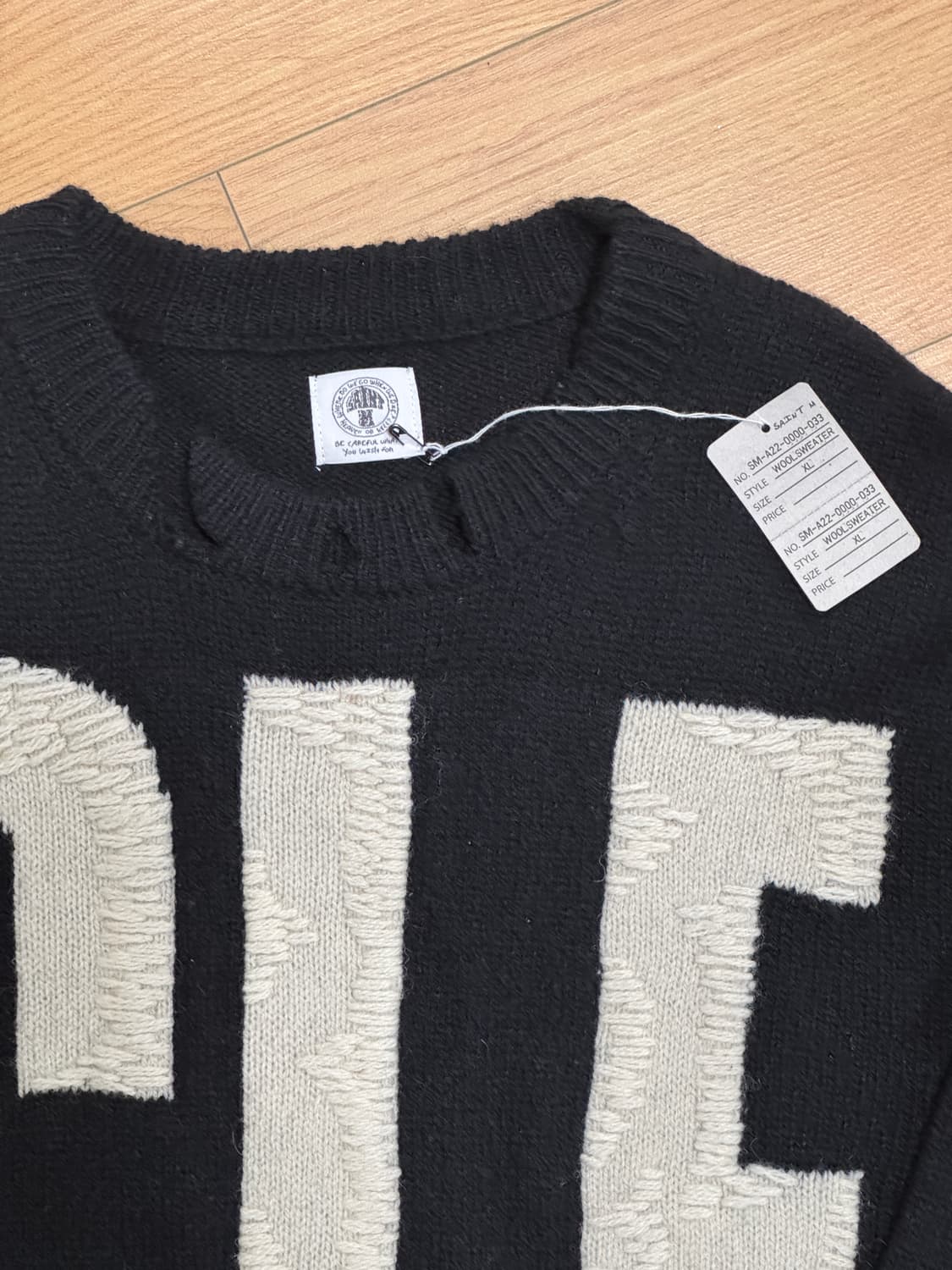 Saint Michael CLF knit 니트  상품이미지5