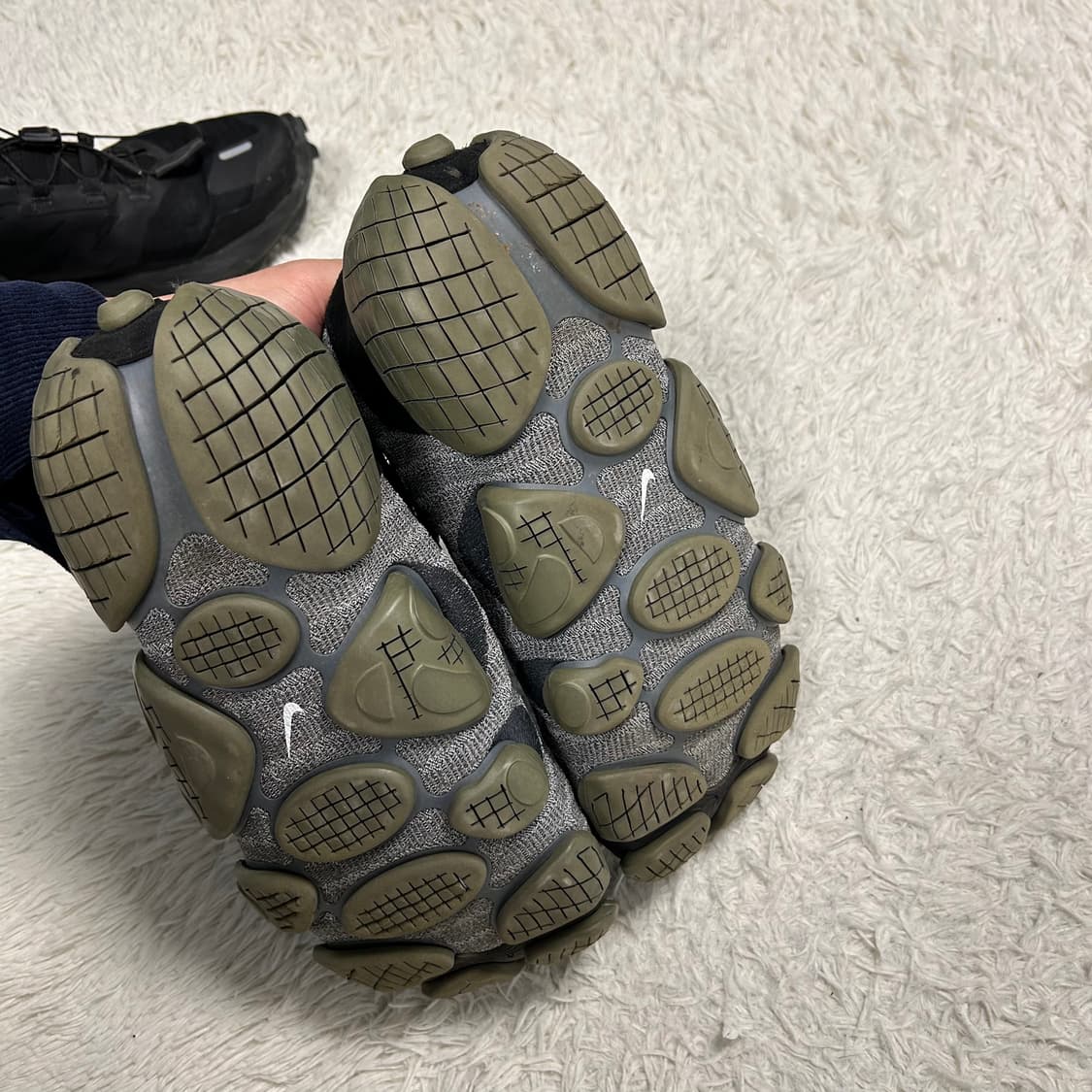 나이키 ISPA 링크 블랙 앤 미디움 올리브 상품이미지2