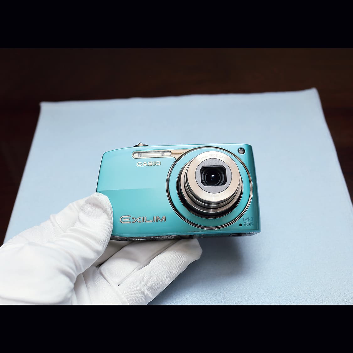 레어<준민트급><아일릿모카>카시오 z2300 민트 블루 빈티지 디카 상품이미지1