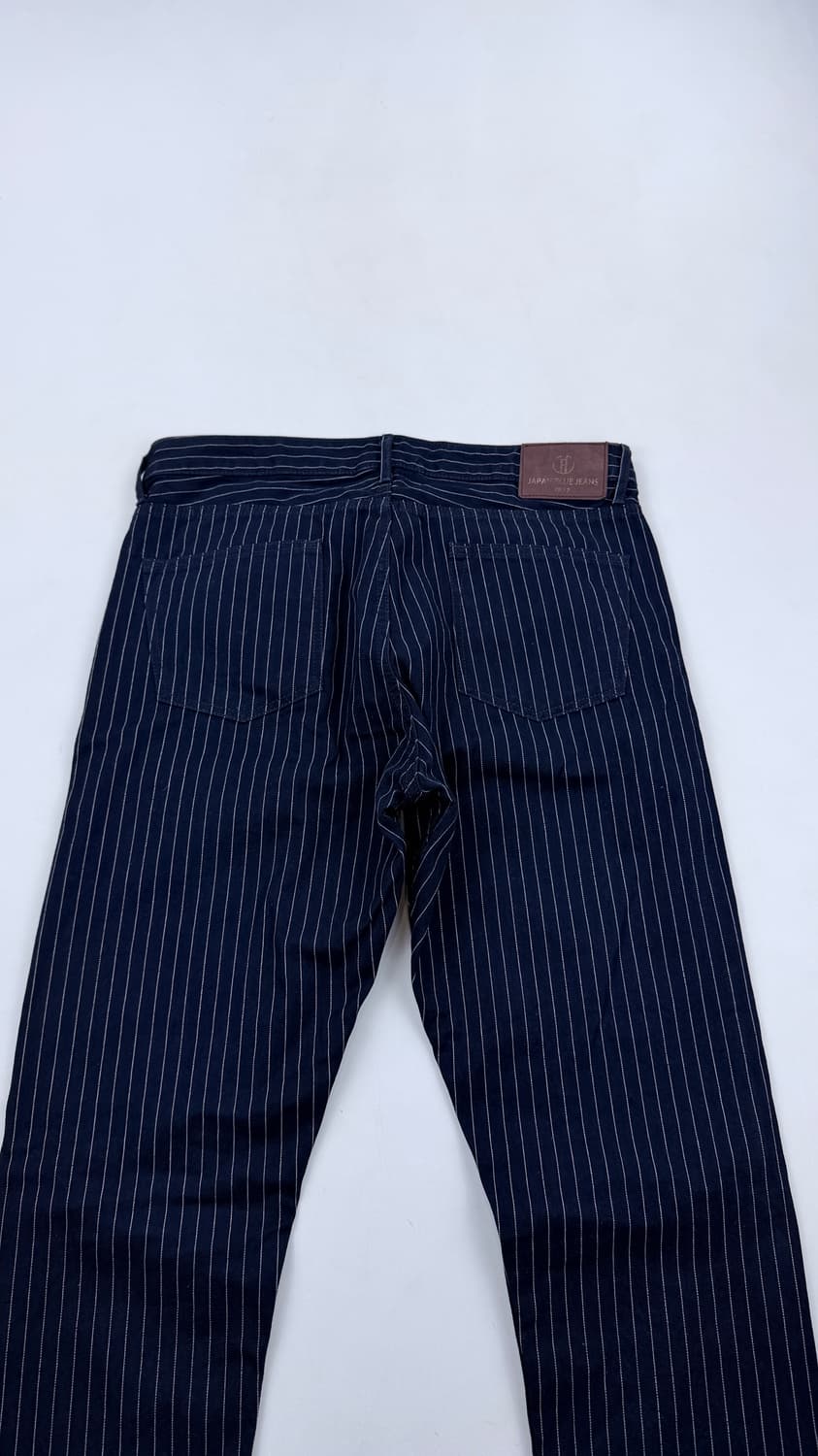 재팬블루 스트라이프 데님 와바시 데님 팬츠 상품이미지5