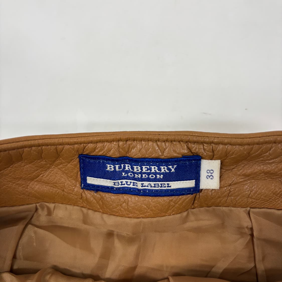 버버리 블루라벨 레더 스커트  상품이미지8