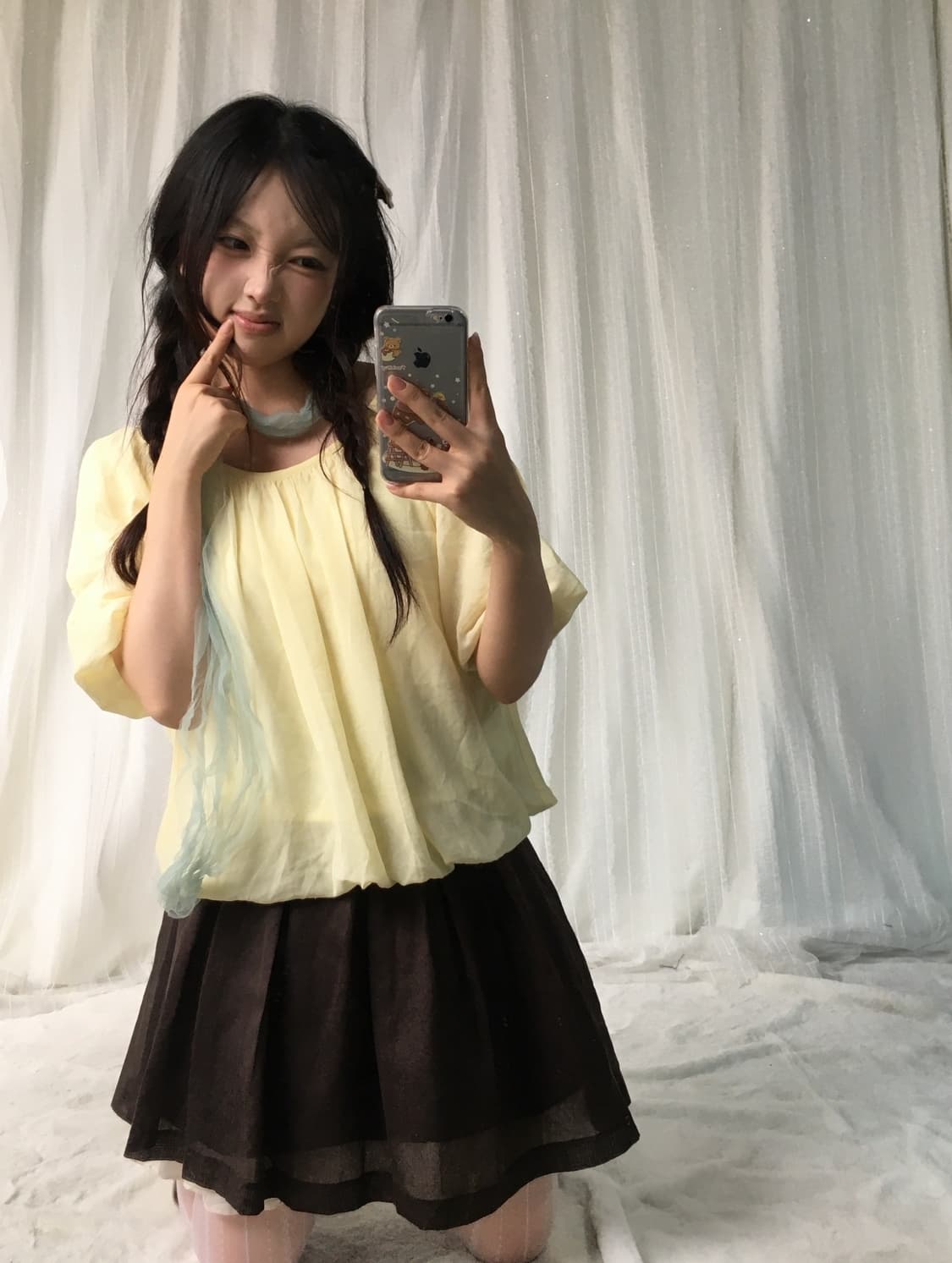 빈티지 초코 바나나 민트 코디세트 상품이미지1