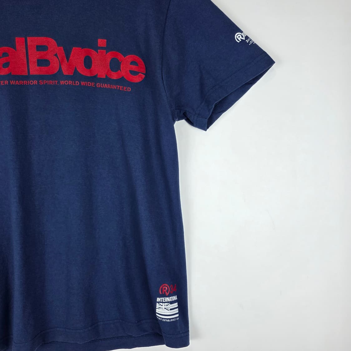 리얼보이스 로고 반팔티셔츠 상품이미지3