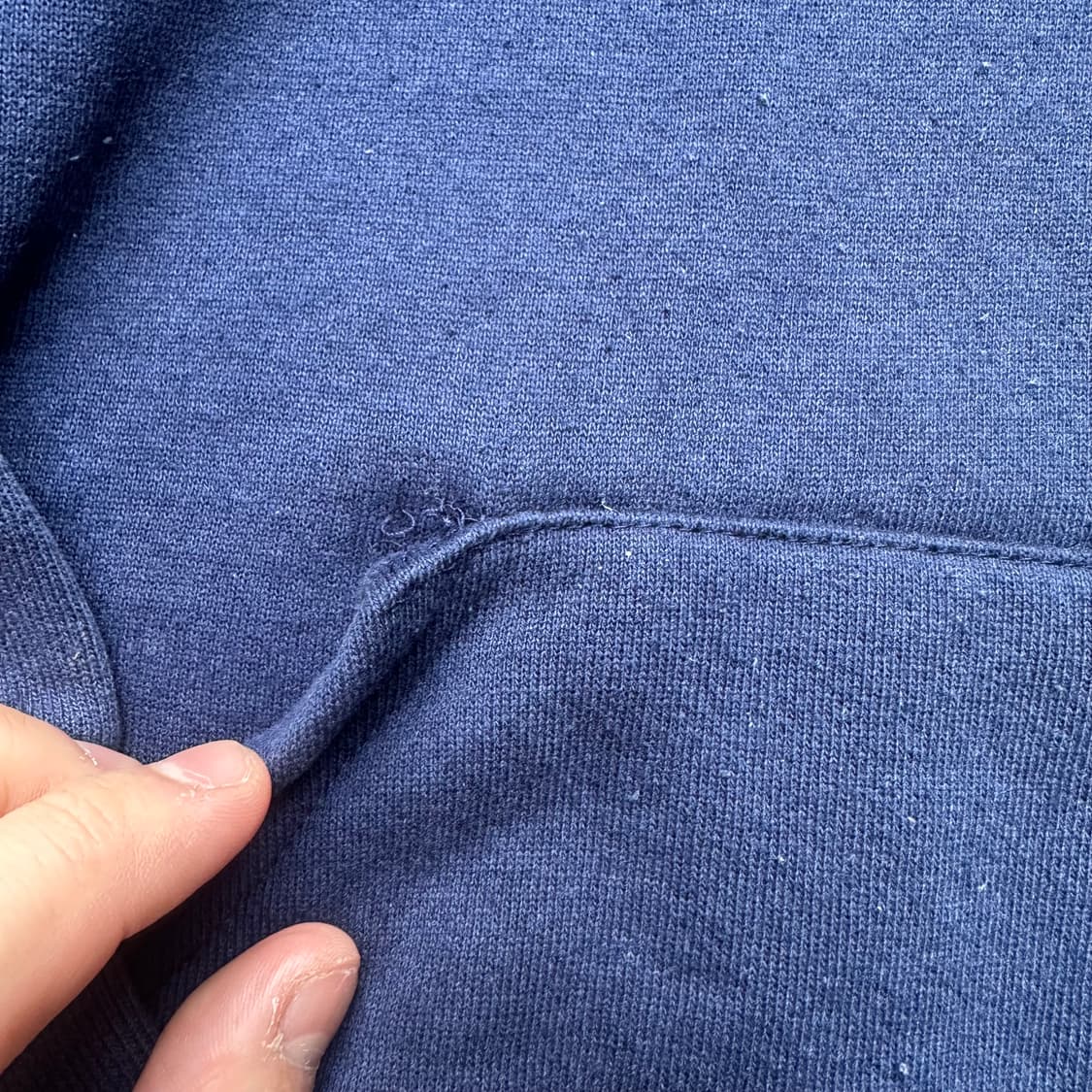 빈티지 90s 러셀 후드티 네이비  상품이미지5
