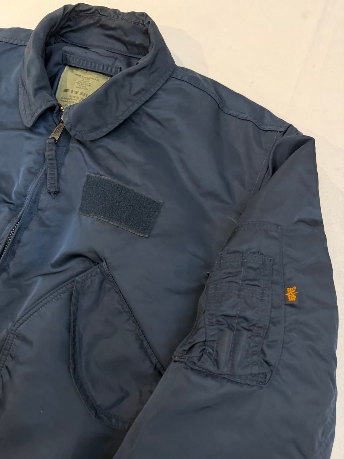 90s 알파인더스트리 CWU-45/P 플라이트 항공점퍼 상품이미지2