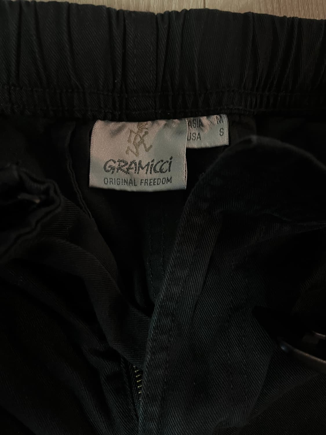 그라미치 스트레이트 팬츠 블랙 m 상품이미지2
