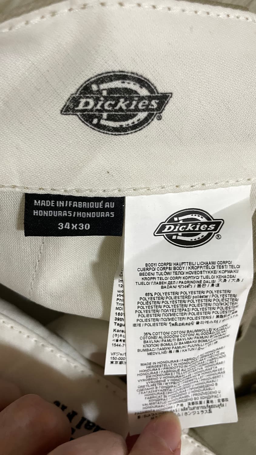 [34x30] 디키즈 오리지널 874 카키 베이지 상품이미지3