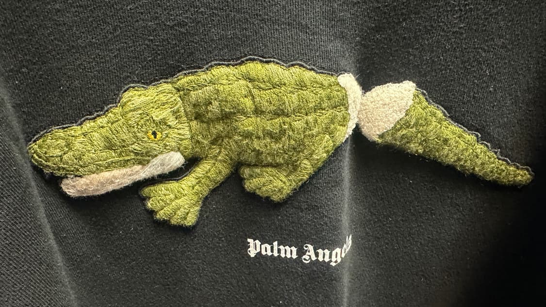 팜 엔젤스 악어 자수 맨투맨 L사이즈  상품이미지4