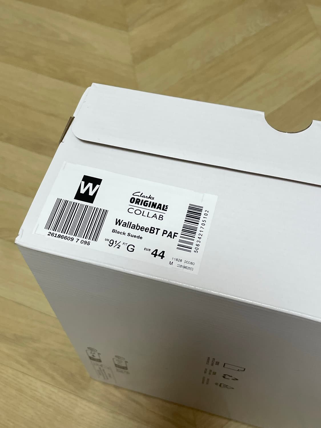 9.5) 파프 클락스 왈라비 블랙 상품이미지10