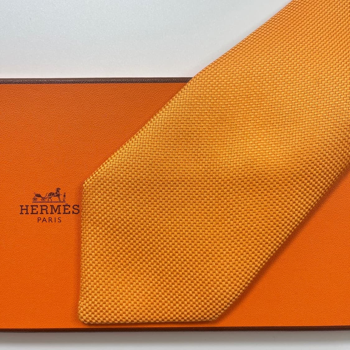 정품 명품 에르메스 넥타이 (케이스포함) 상품이미지1