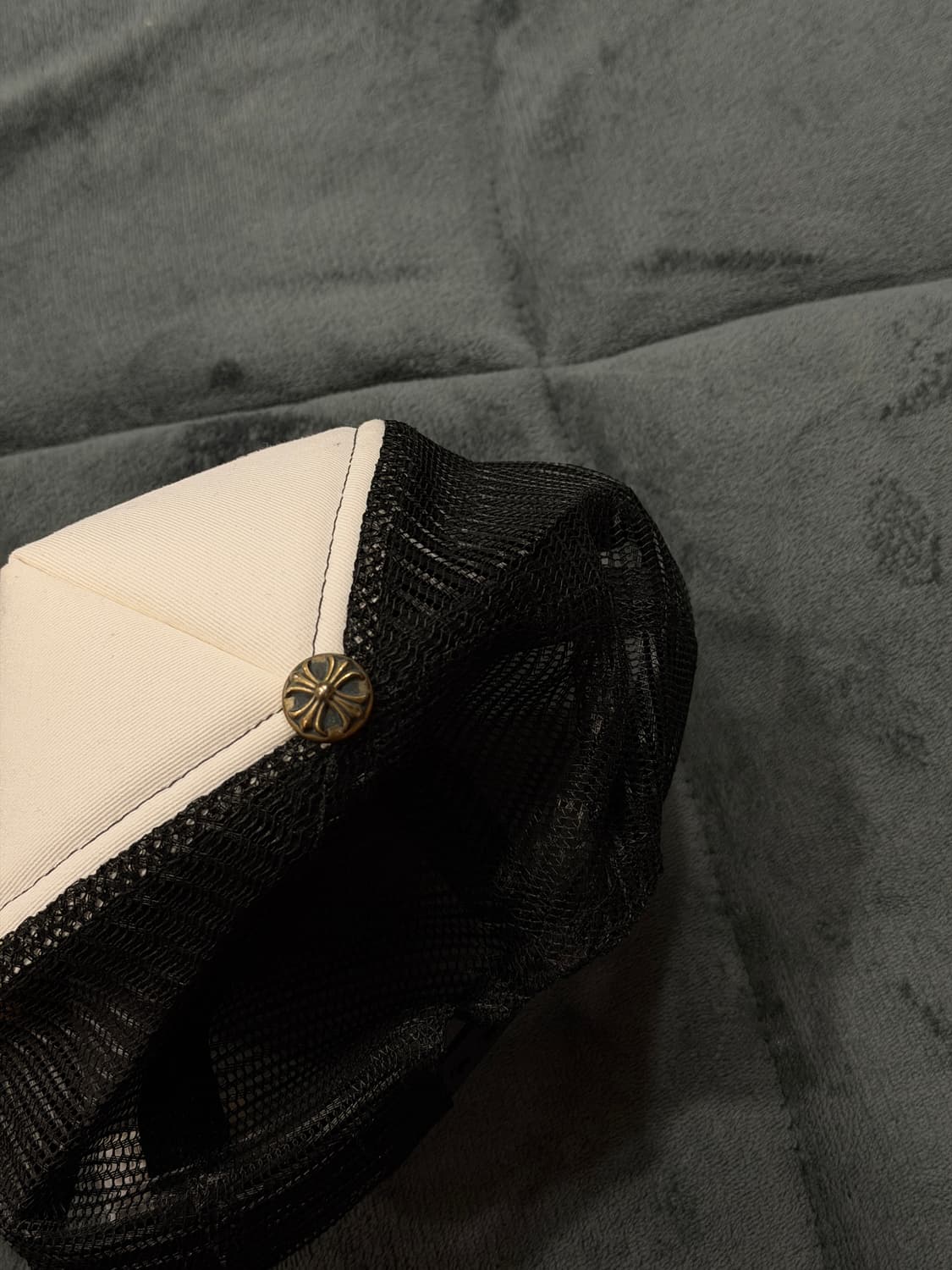 크롬하츠 CH 할리우드 트러커햇 블랙 화이트 상품이미지5