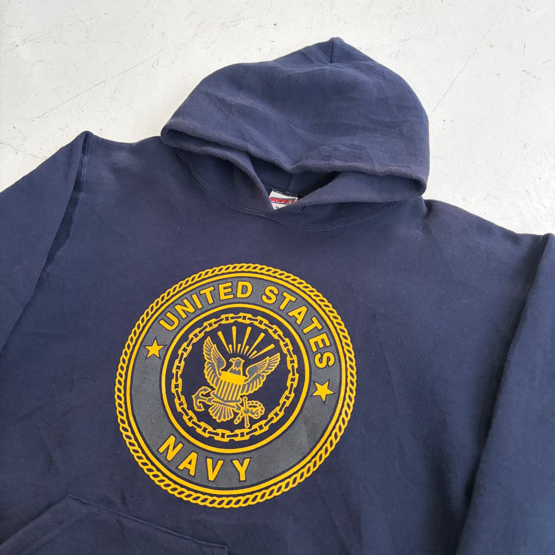 US NAVY SOFFE OG 빈티지 후드티 M 상품이미지4