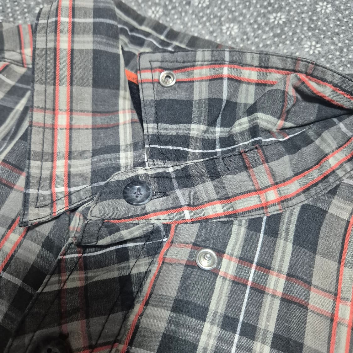 [XL] 할리데이비슨 반팔 체크셔츠 -535  상품이미지5