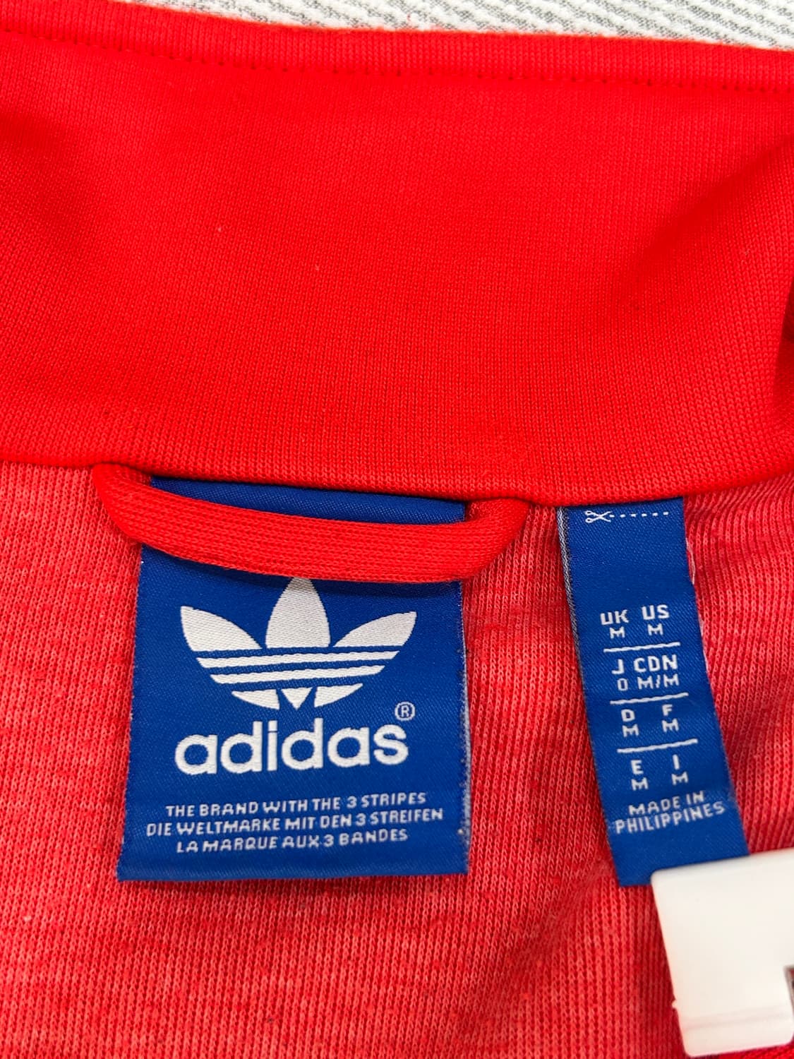 아디다스 흰빨 빈티지 져지 트랙탑 남성 L 상품이미지6