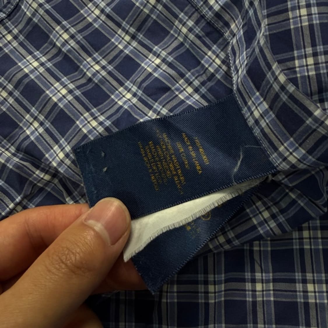 100 폴로 신형 체크 셔츠  상품이미지4