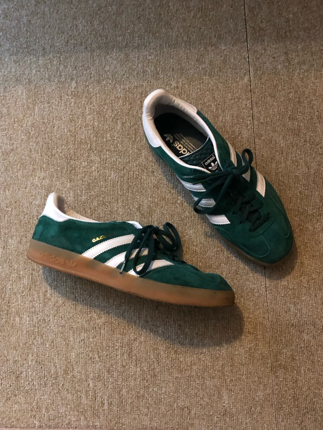 아디다스 가젤 인도어 그린 상품이미지3