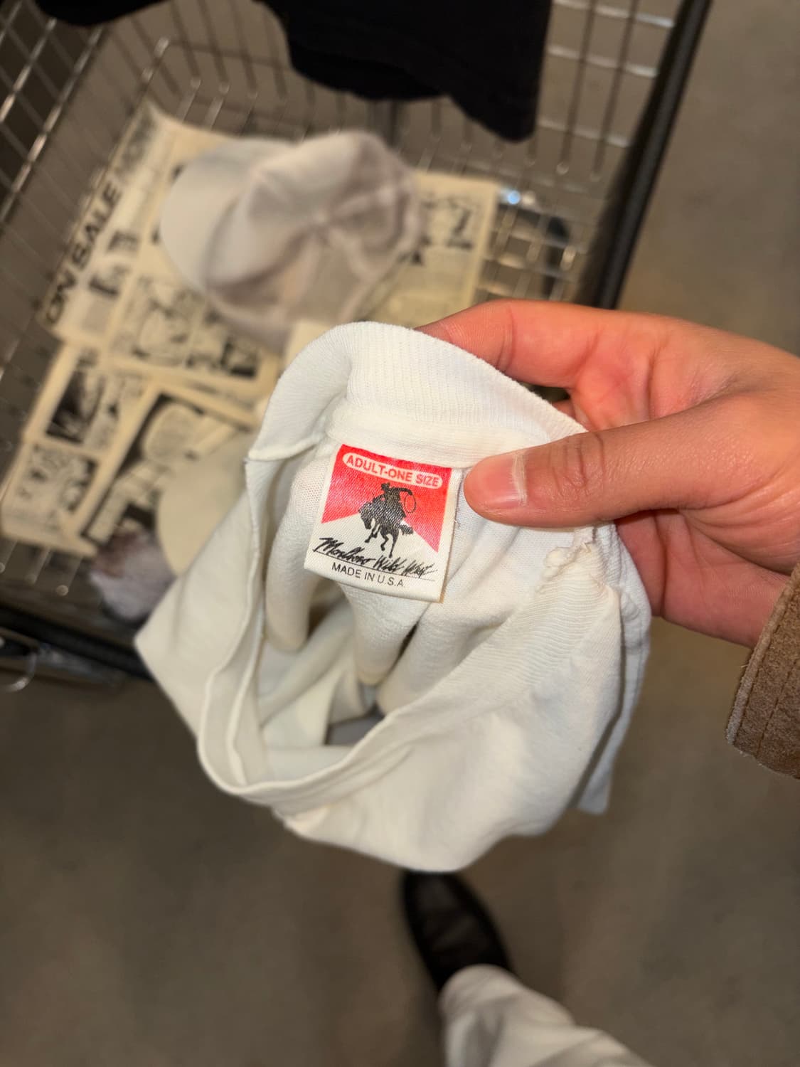 90‘s Marlboro Wild West cowboy T-shirt  상품이미지10