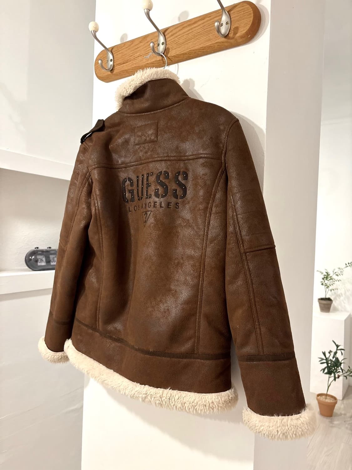 게스 브라운 무스탕 상품이미지5