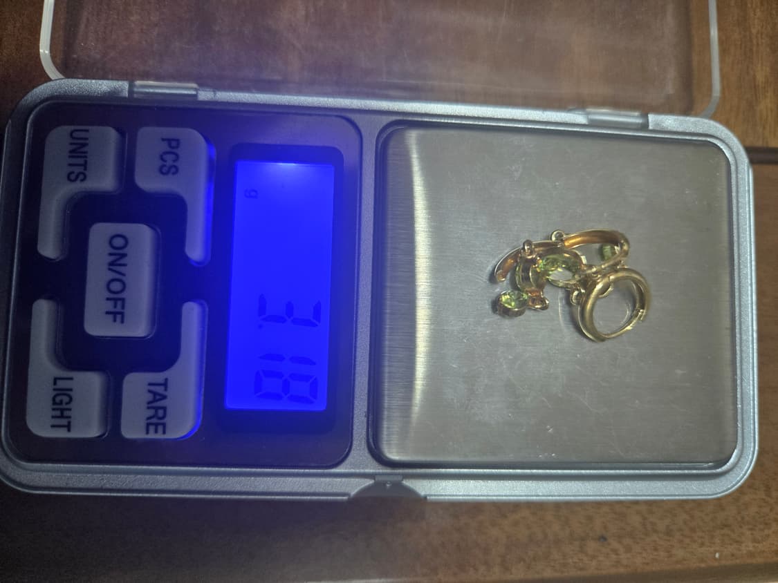 14k 옐로우골드 페리도리 귀걸이 한쌍  상품이미지8