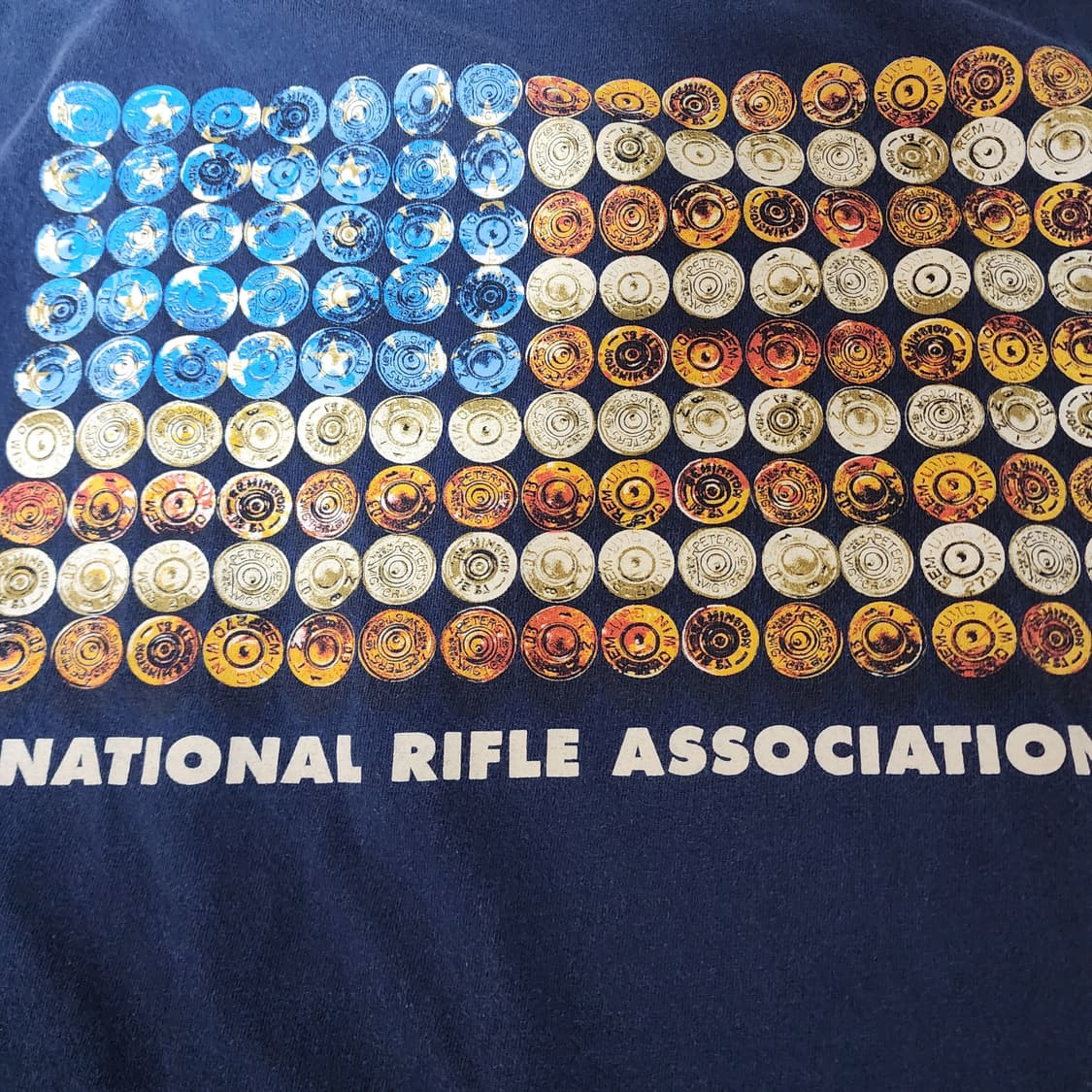 [OS] NRA 아메리칸 불릿 플래그 빈티지 티셔츠 상품이미지3