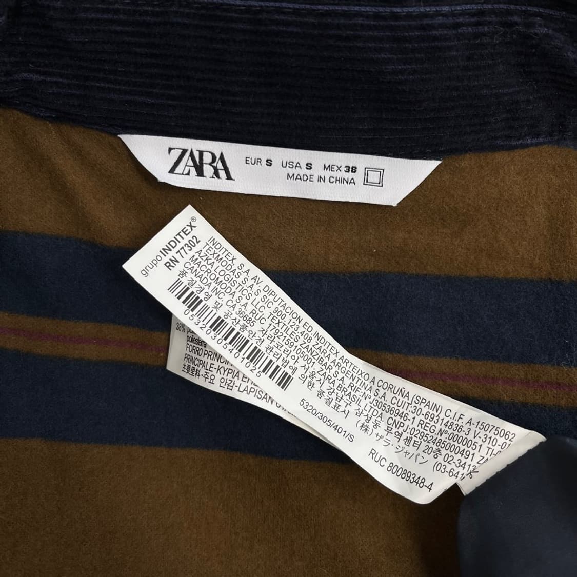 자라 헌팅 자켓/#3636 상품이미지4