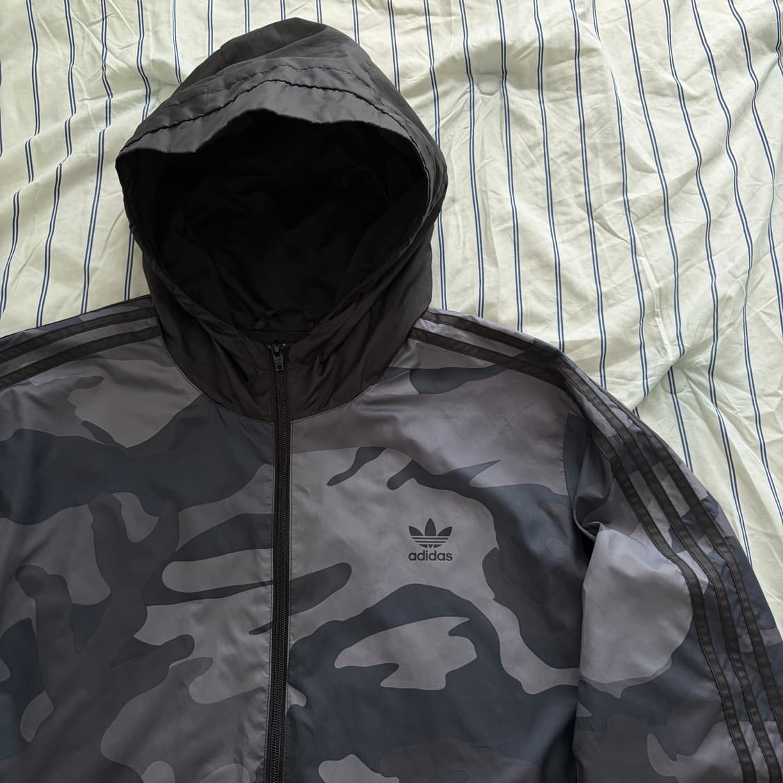 [Adidas] 아디다스 카모 후드 바람막이 빈티지 상품이미지3