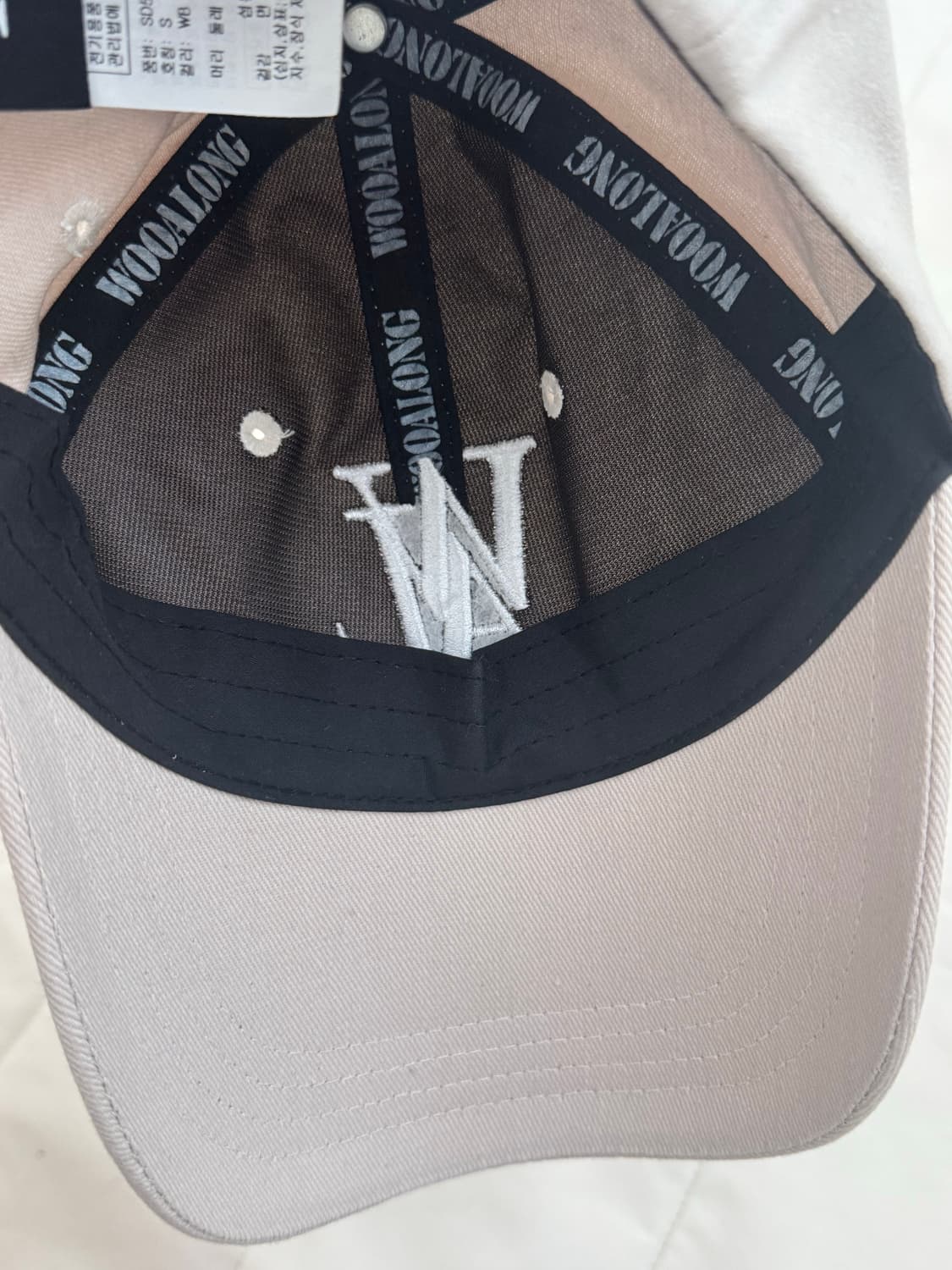 우알롱 볼캡 상품이미지2