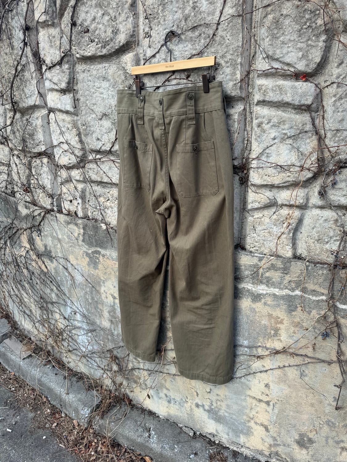 Nvgs 40s 영국군 복각 hbt 구르카 팬츠 미군 프랑스군 상품이미지4