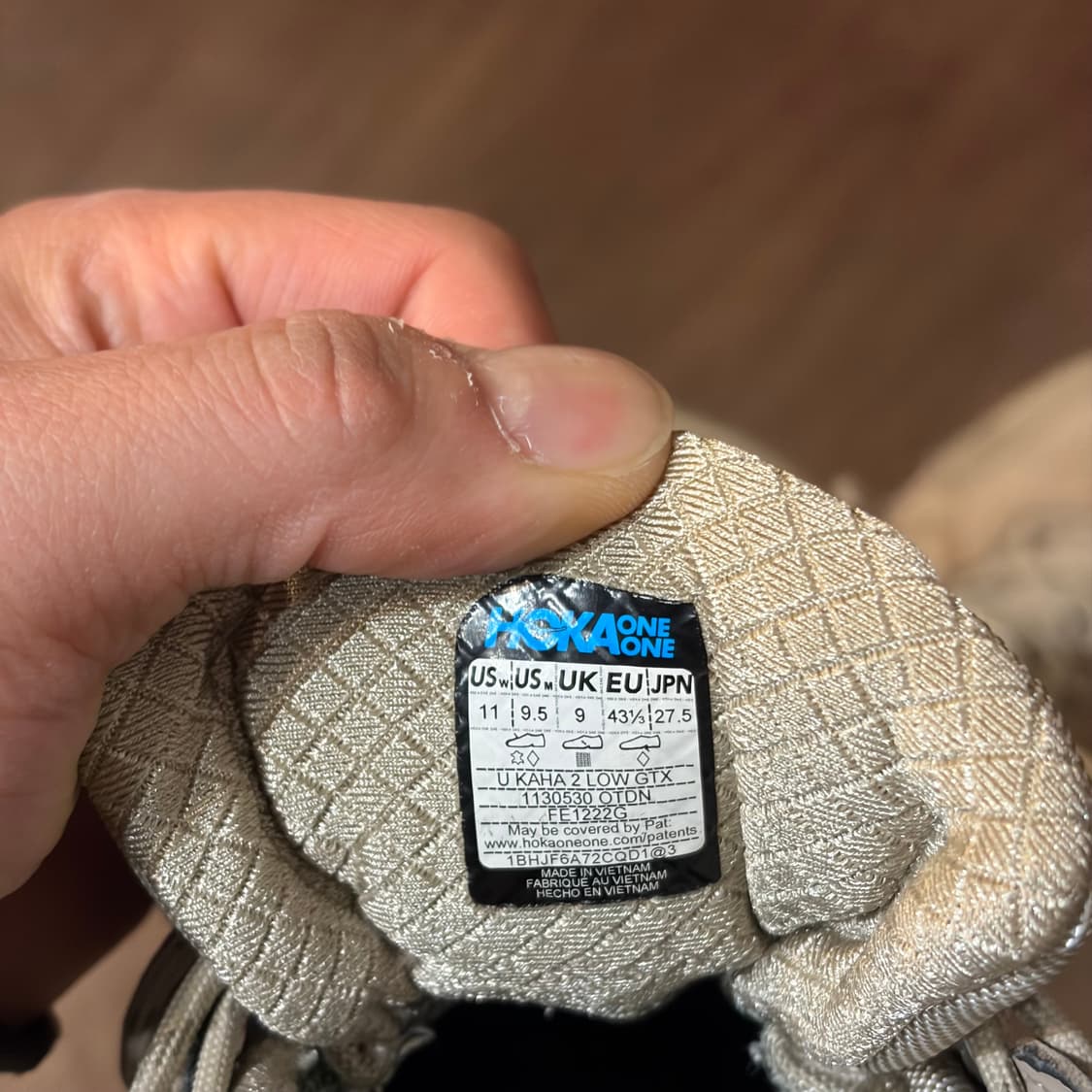 [ 275 ] 호카 카하2 로우 비브람솔 상품이미지7