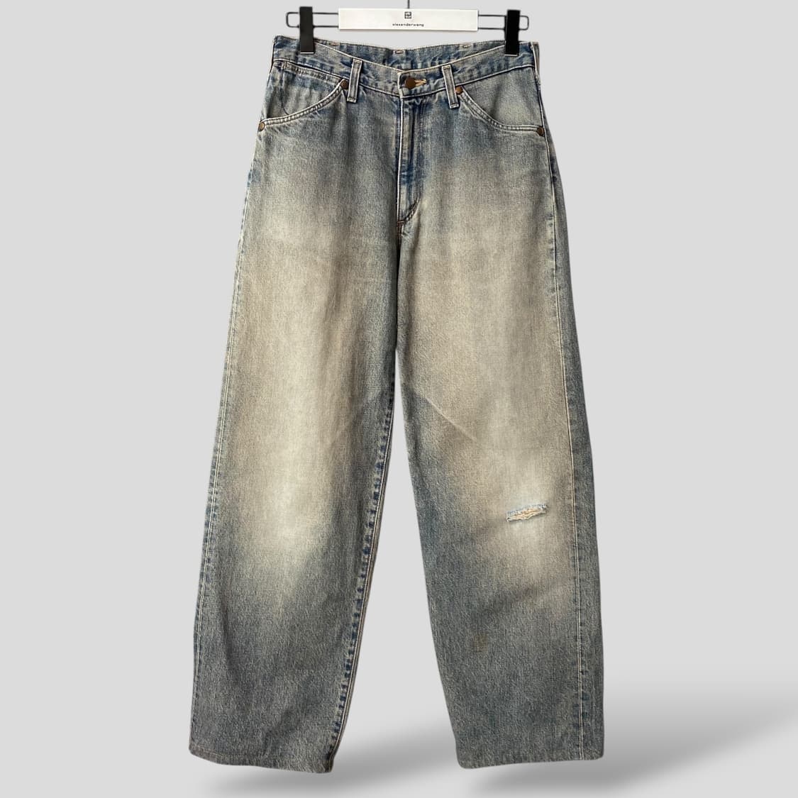 (29)WRANGLER 랭글러 M1721 블루벨 셀비지 데님 청바지 상품이미지1