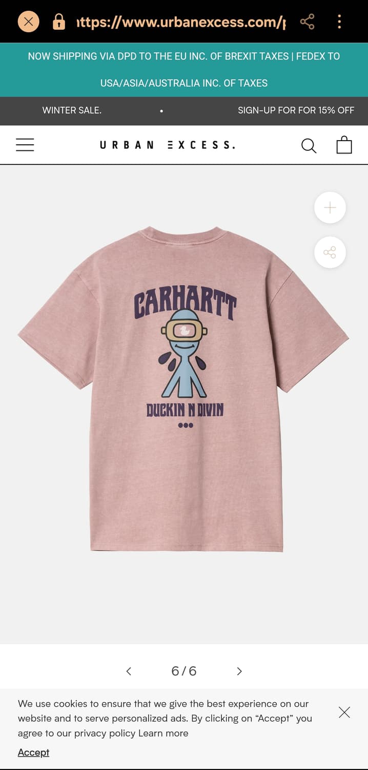 칼하트 윕 반팔티 carhartt wip 상품이미지2