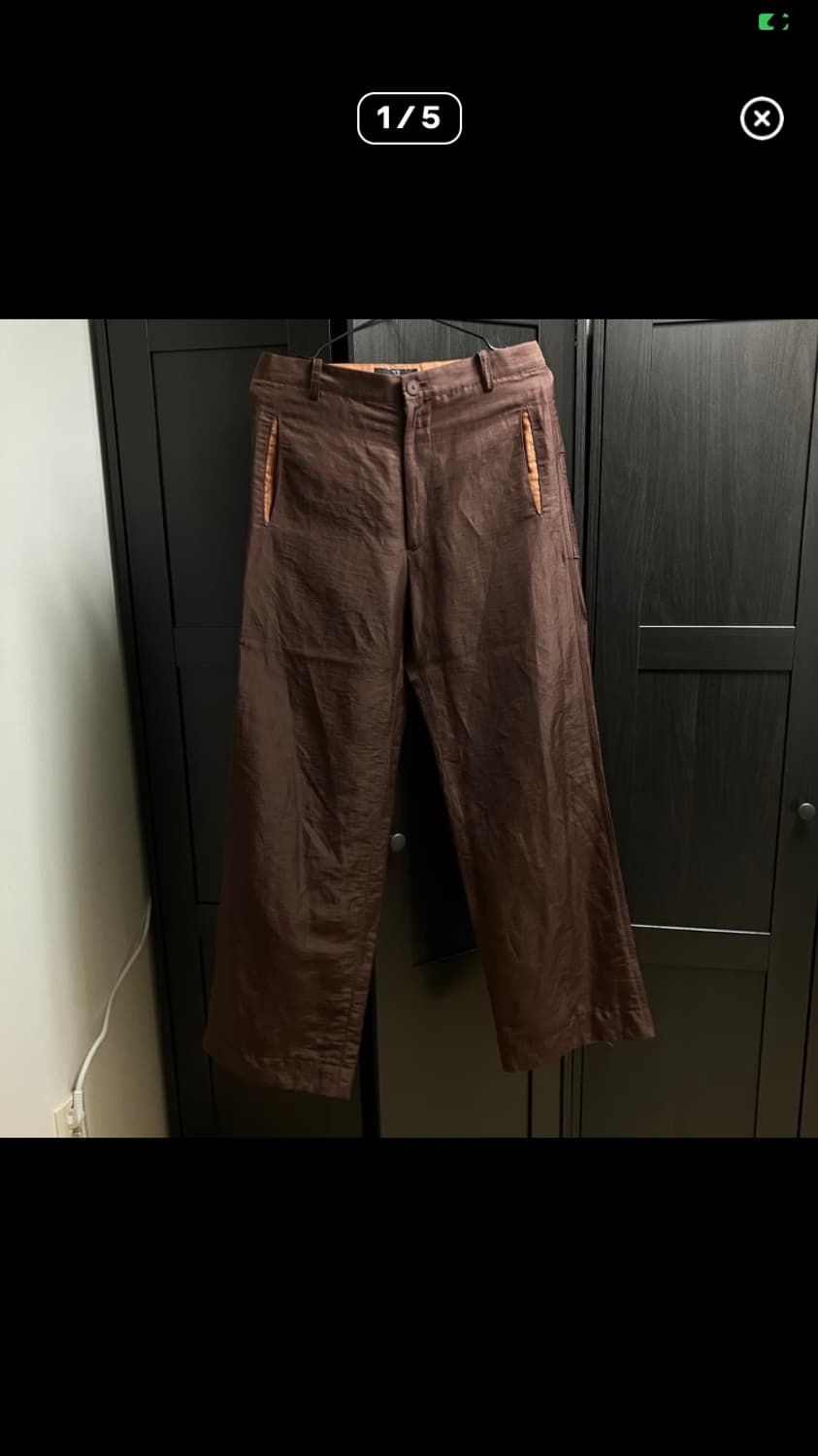 Y’s yohji ymamoto linen pants 상품이미지1