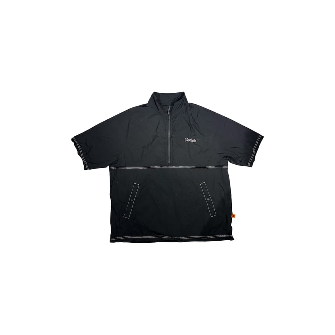 코닥 블랙 오버핏 운동복 반팔 바람막이 아노락 자켓 2XL 상품이미지5