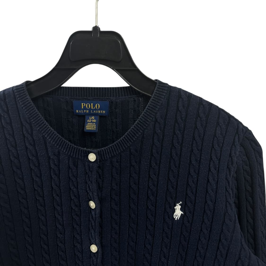 폴로랄프로렌 여성 케이블 가디건 상품이미지3