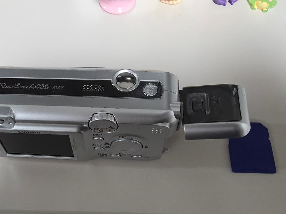 캐논파워샷 A460 빈티지 디지털카메라 상품이미지9