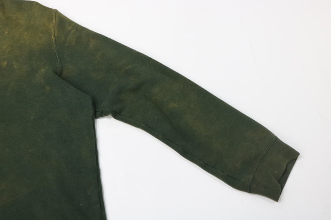 빈티지 선페이딩 포레스트 그린 스웻셔츠 상품이미지6