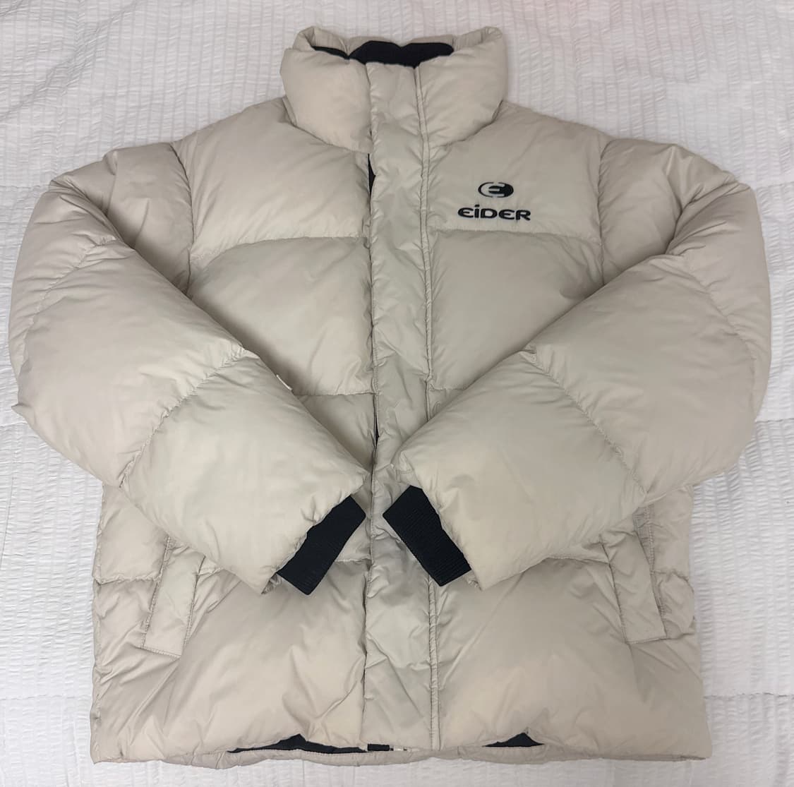 아이더 eider 숏패딩 s 아이보리 상품이미지1