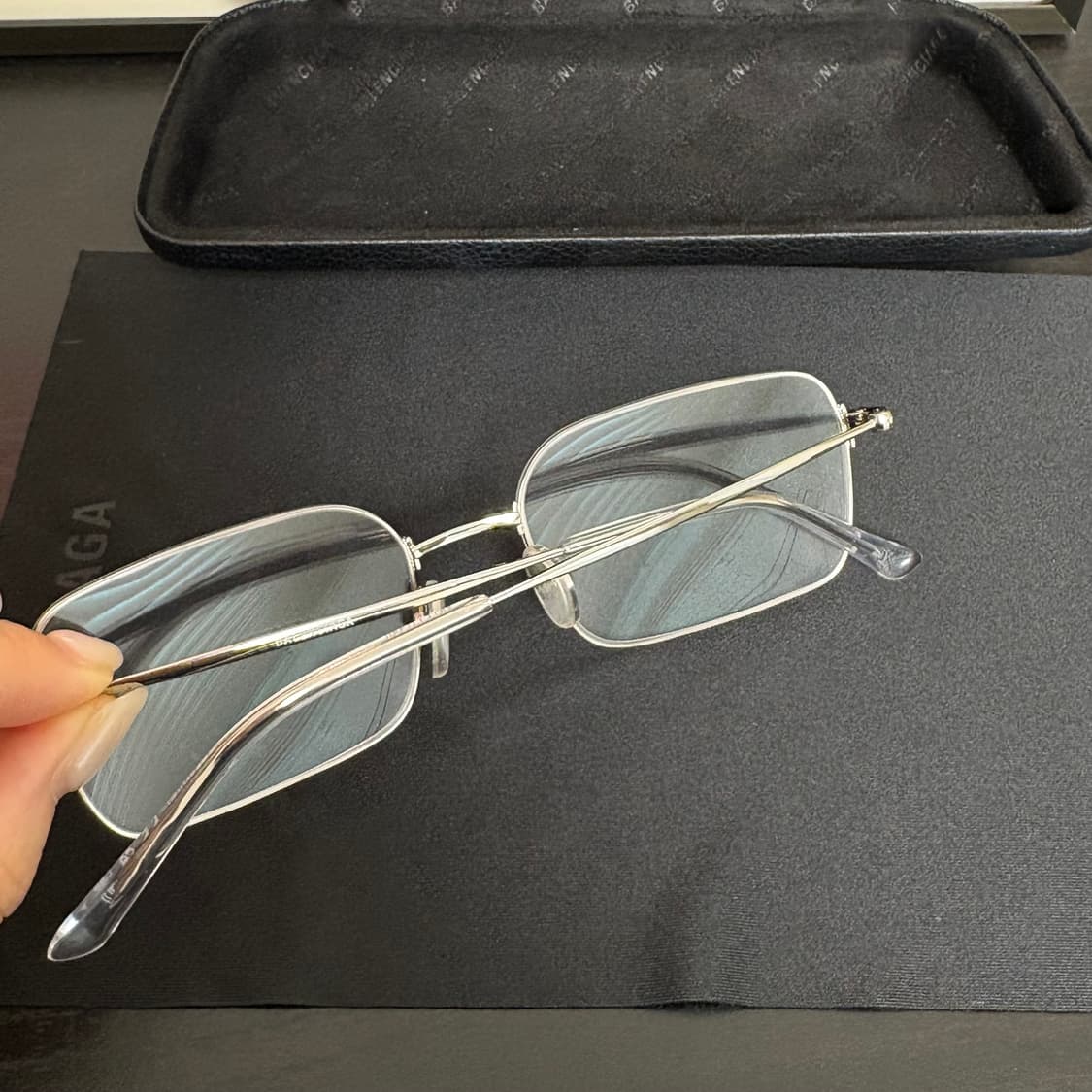 발렌시아가 실버 안경 상품이미지4