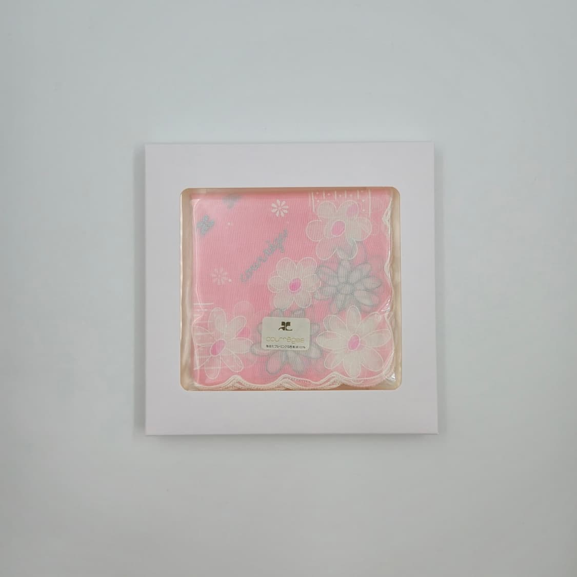 [새상품] courreges 꾸레쥬 손수건 스카프 - 12 상품이미지1