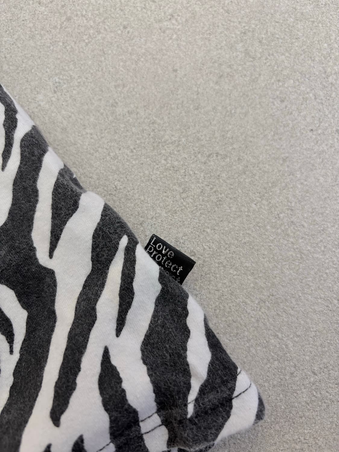 지브라 레터링 반팔 상품이미지4