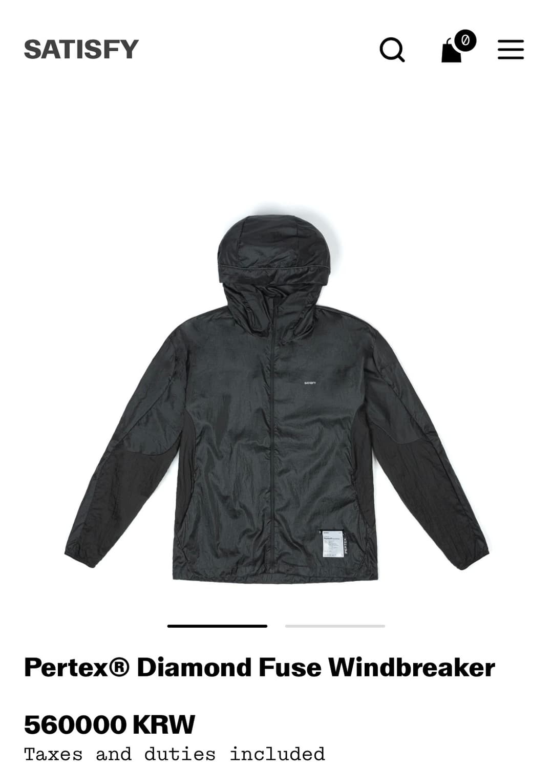 satisfy pertex diamond fuse M사이즈 상품이미지1