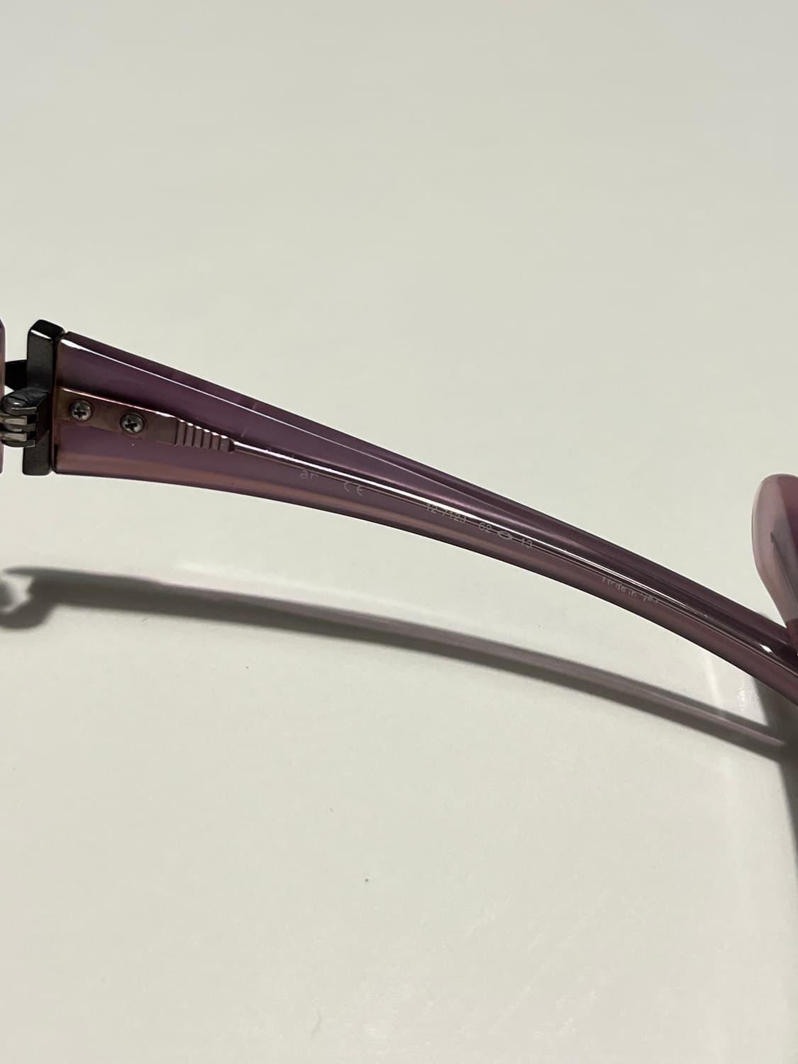 오클리 오버타임(Overtime) 빈티지 안경 테 - 블랙 & 라벤더 투 상품이미지3