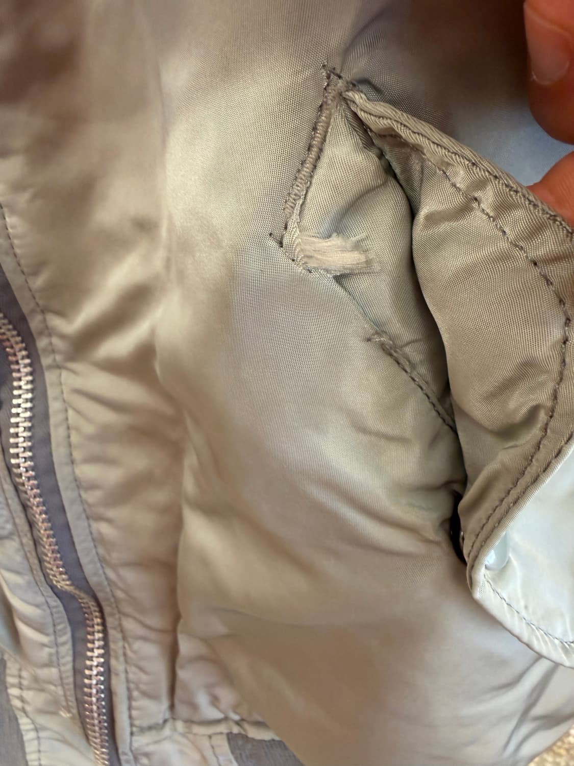 90s MADE IN USA 알파 인더스트리 MA-1 상품이미지9