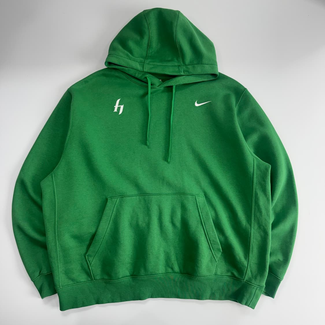 Nike 나이키 스몰로고 그린 후드티  상품이미지3