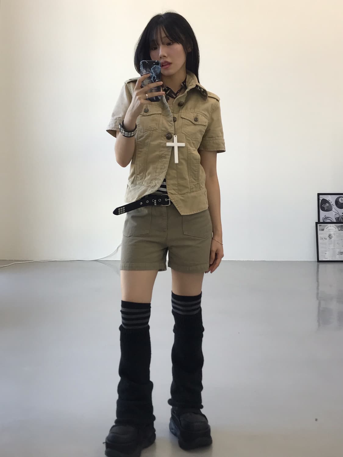 Diesel Y2k Beige Jackets 상품이미지3