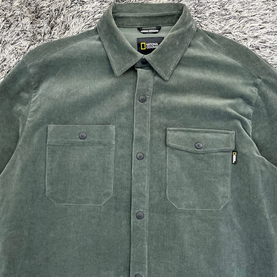 네셔널지오그래픽 남성 로피스 코듀로이 셔츠 100(L) 상품이미지2