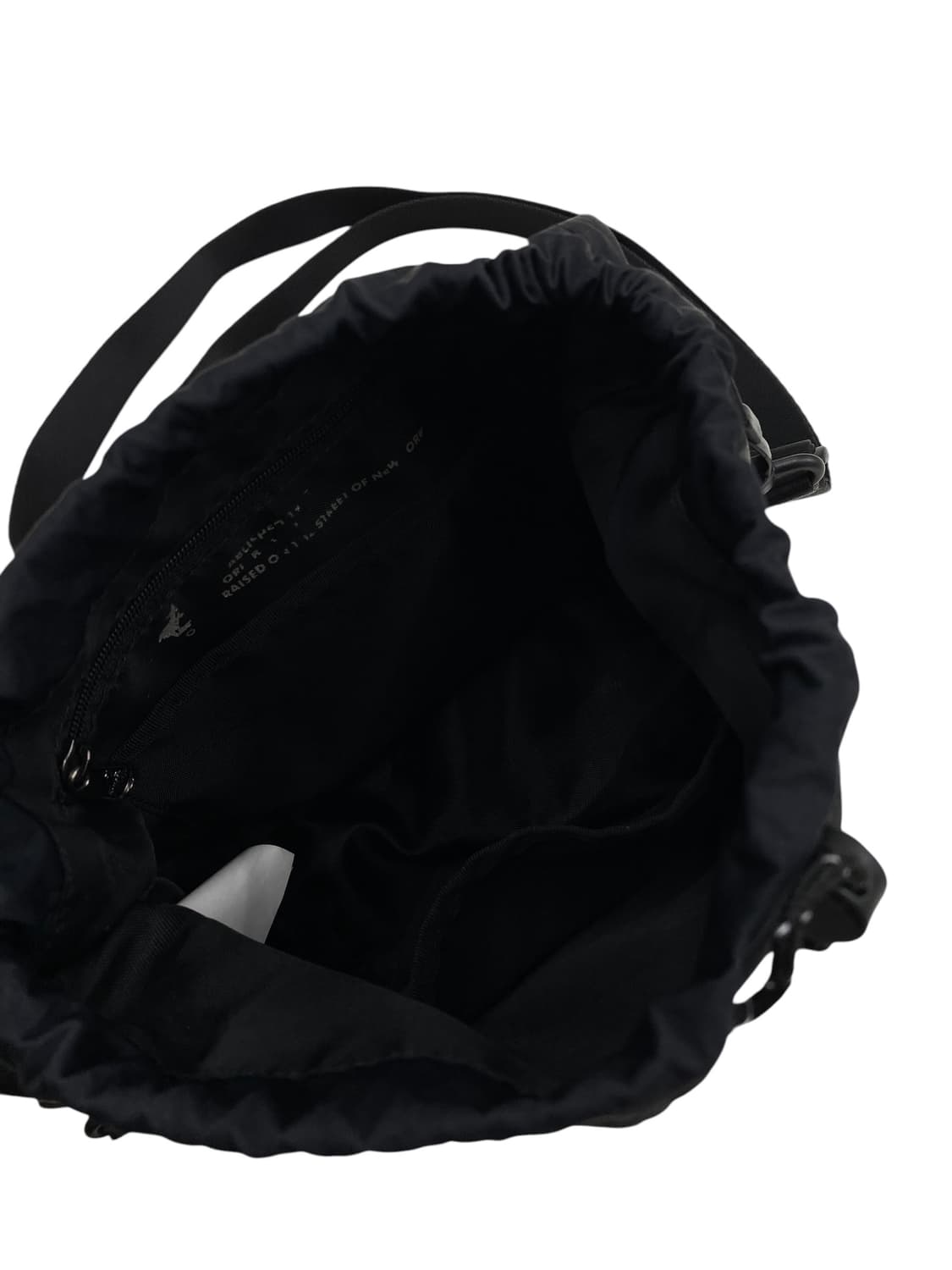 캉골 블랙 드로우스트링 크로스백 상품이미지3