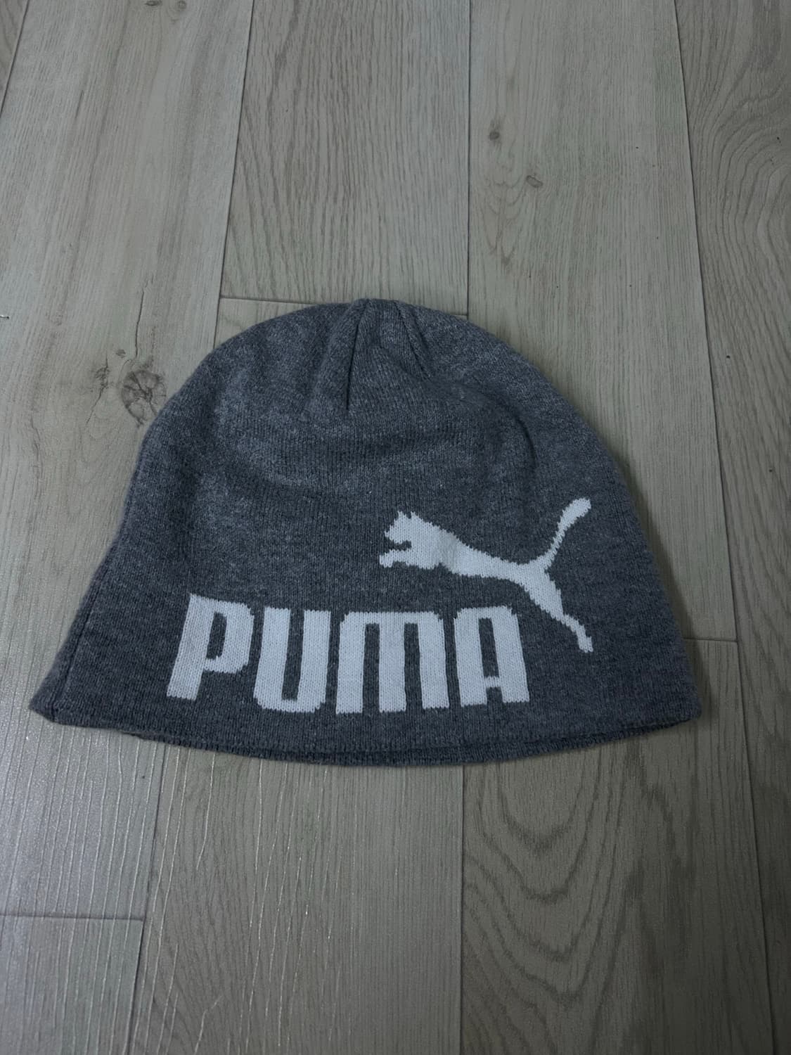 퓨마 비니 그레이 새상품 상품이미지1