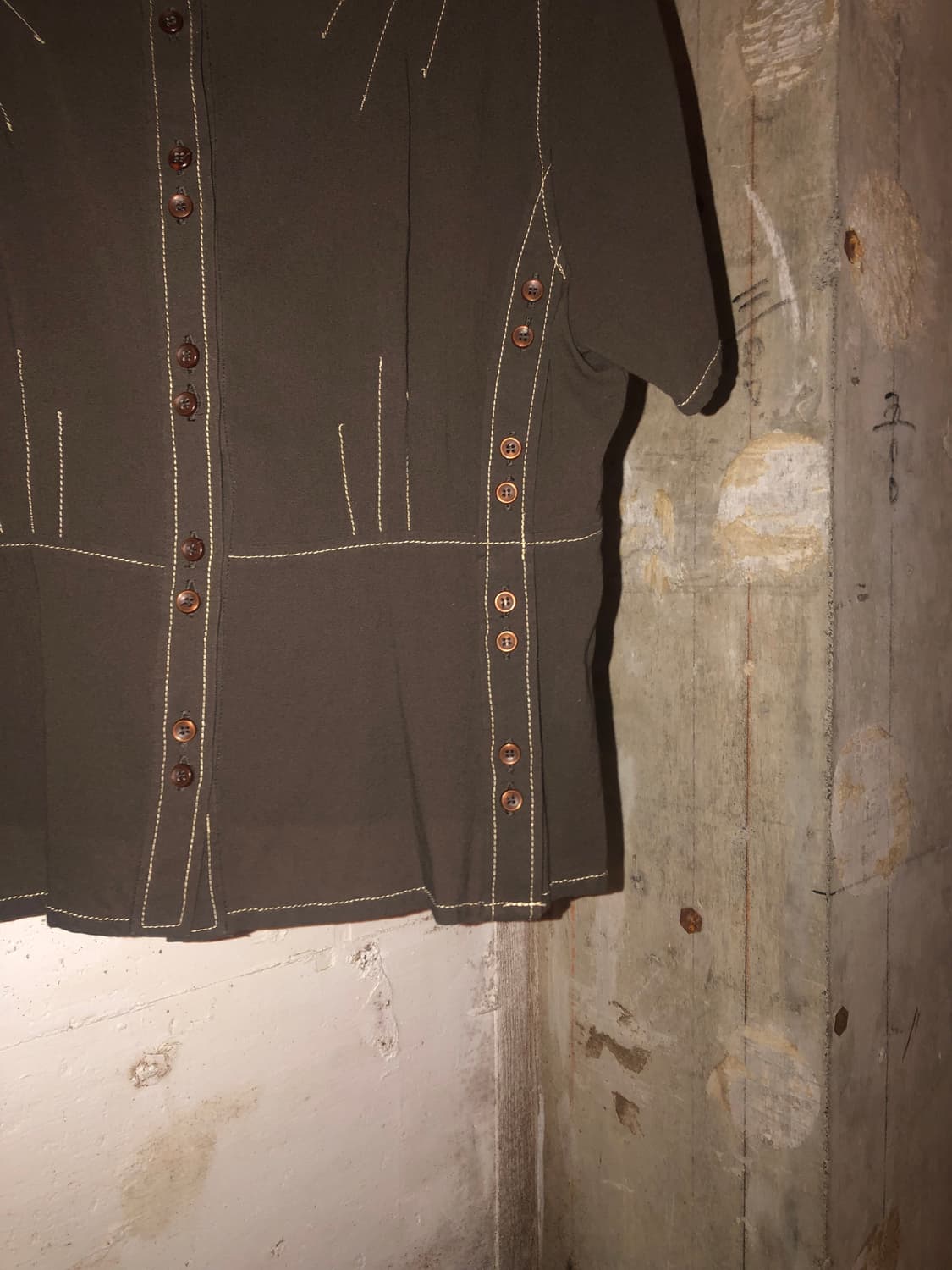 t.b Teresa van Buren Silk Button Blouse 상품이미지5