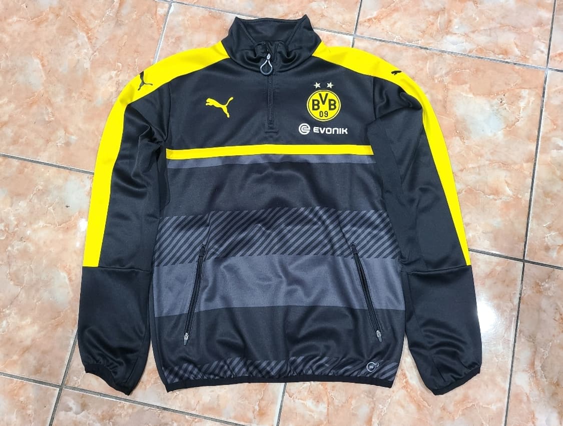 Puma 16 17  BVB 도르트문트 1/4집업 트레이닝 상품이미지1